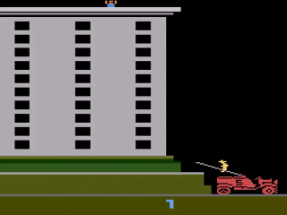 Fire Fighter title screen for Atari 2600